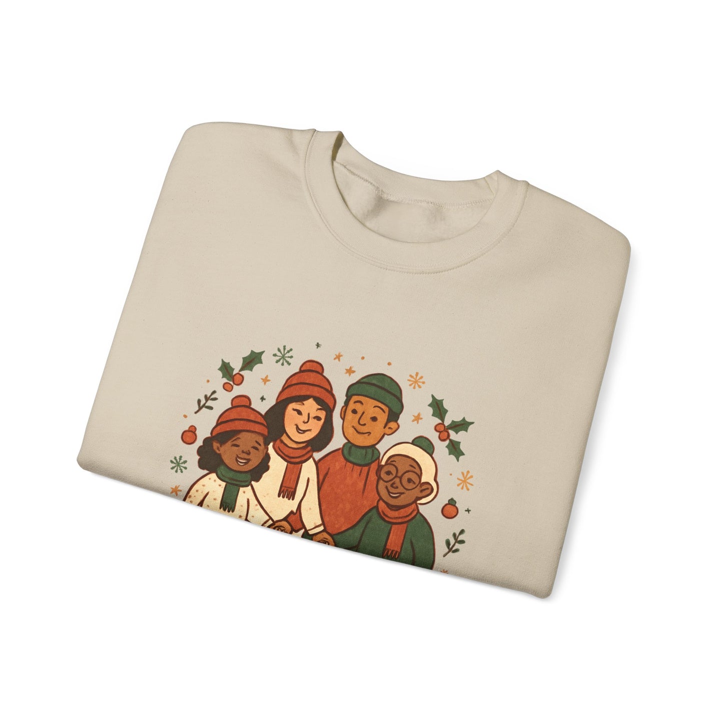 Sweatshirt — "Better Together" Holiday Family Crewneck