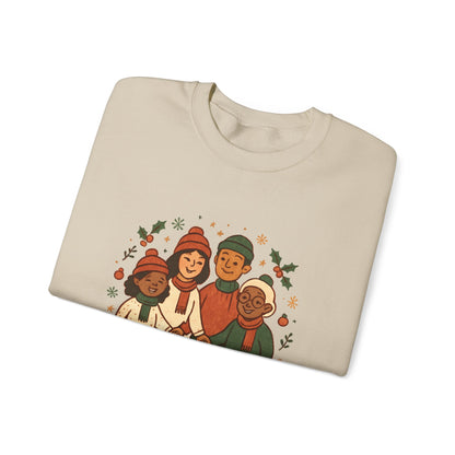 Sweatshirt — "Better Together" Holiday Family Crewneck