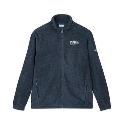Ptahra B Embroidered Columbia Fleece Jacket for All Seasons, Cozy Outerwear for Outdoor Adventures, Personalized Gift for Her