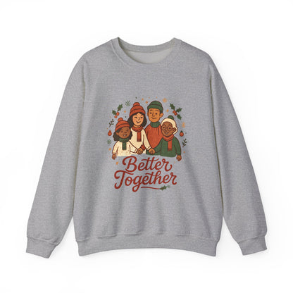 Sweatshirt — "Better Together" Holiday Family Crewneck