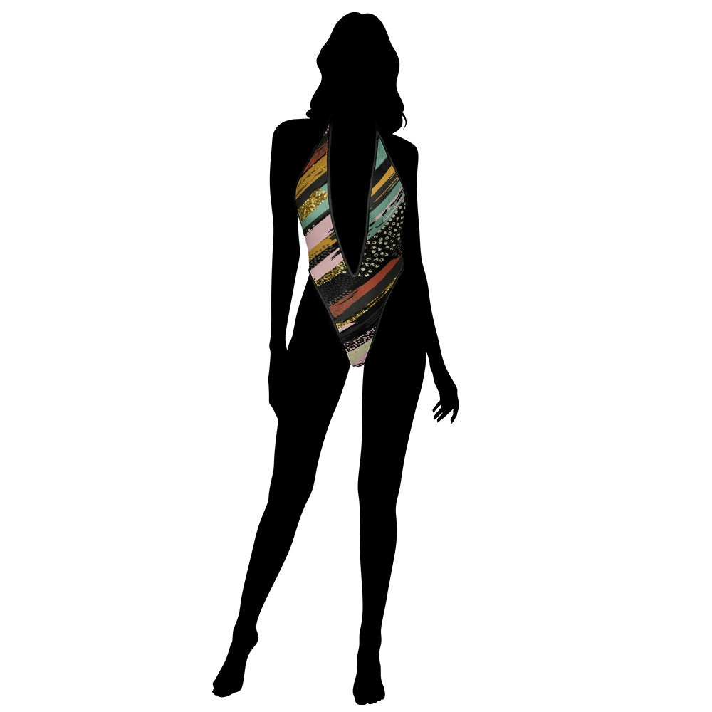 Women's Multi-ColorJumpsuit Swimwear