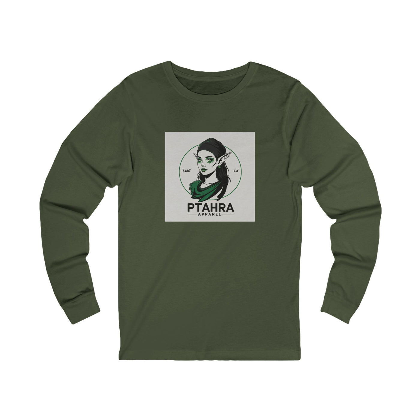 PTAHRA Graphic Long Sleeve Tee - Shirt, Casual Wear, Unique Gift, Trendy Style, Birthday Celebration, Everyday Fashion