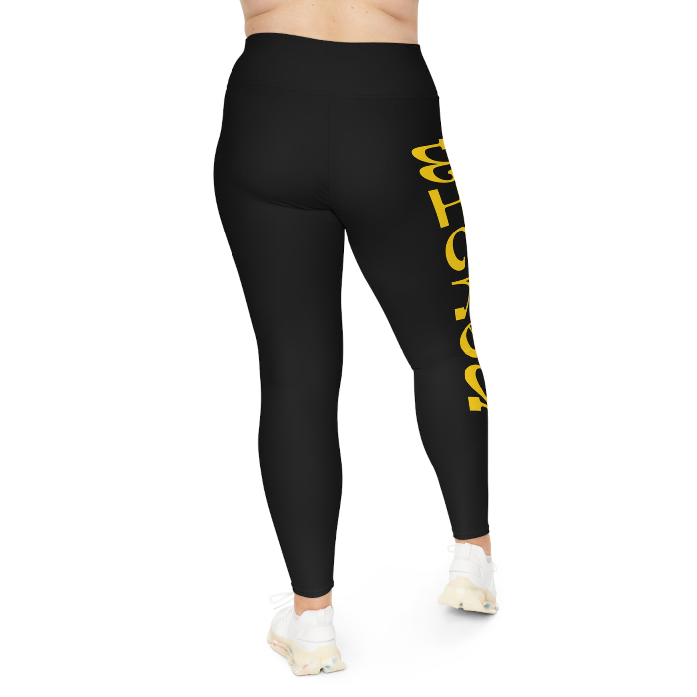Ptahra B Women's Bold Statement Stylish Plus Size Leggings