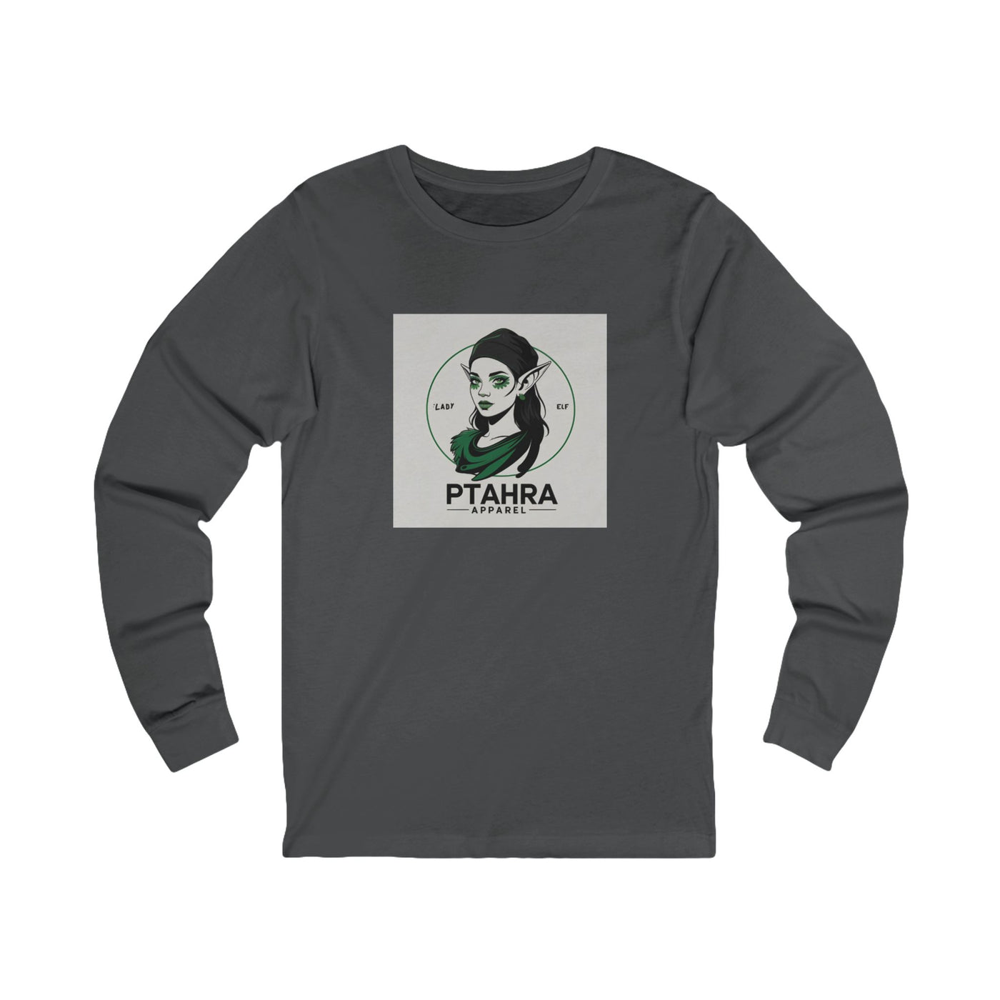 PTAHRA Graphic Long Sleeve Tee - Shirt, Casual Wear, Unique Gift, Trendy Style, Birthday Celebration, Everyday Fashion
