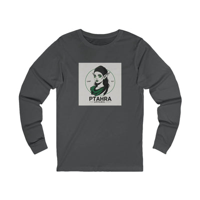 PTAHRA Graphic Long Sleeve Tee - Shirt, Casual Wear, Unique Gift, Trendy Style, Birthday Celebration, Everyday Fashion