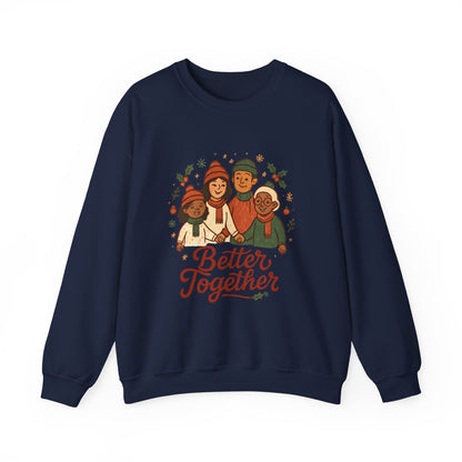 Sweatshirt — "Better Together" Holiday Family Crewneck