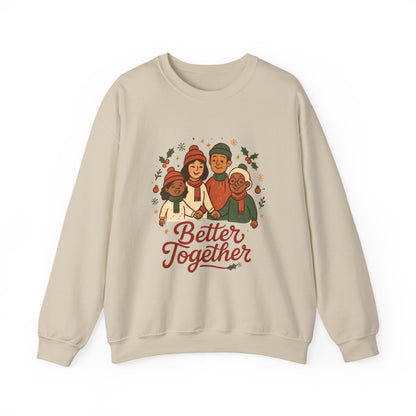 Sweatshirt — "Better Together" Holiday Family Crewneck