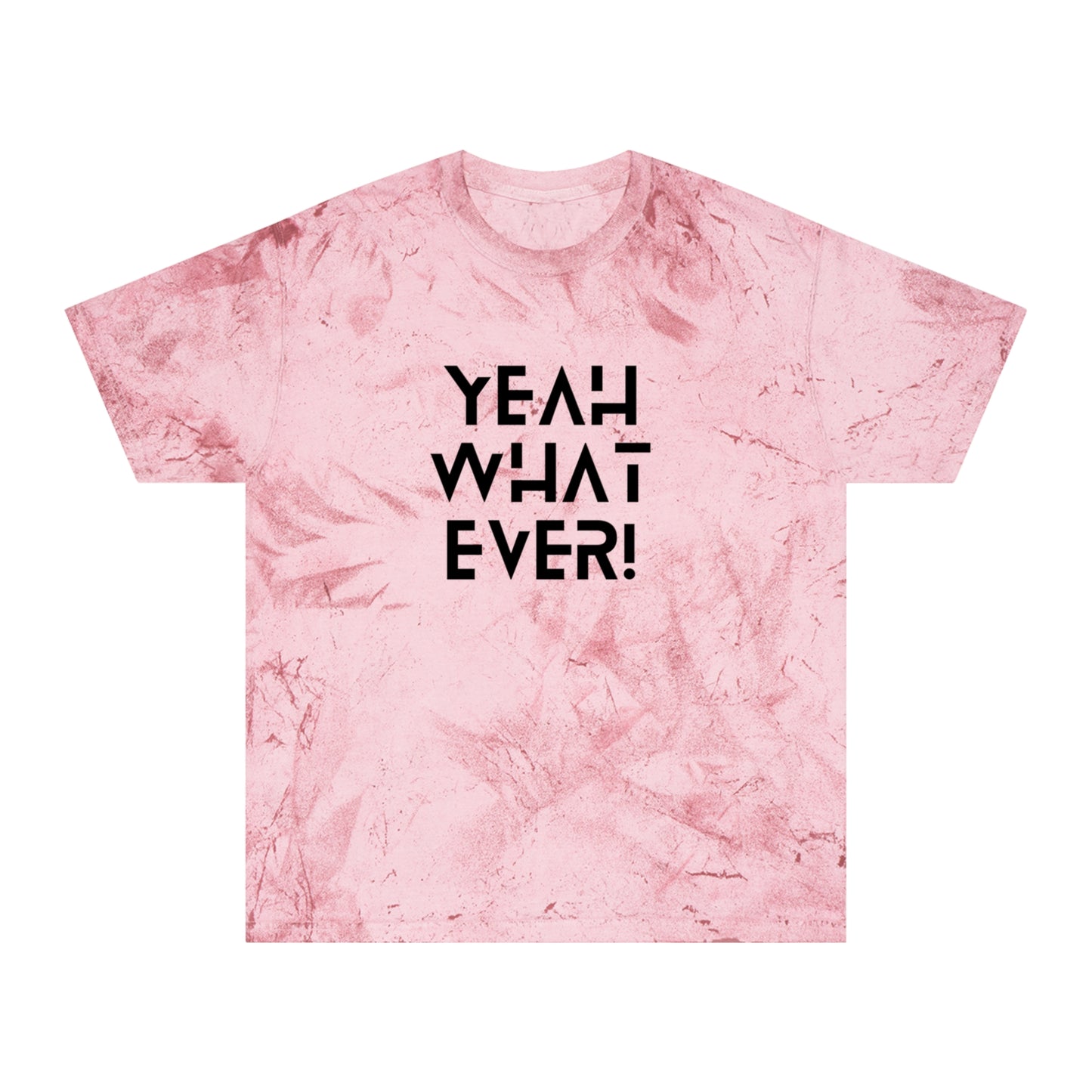 Ptahra Vibrant Statement T-Shirt with 'Yeah Whatever' Design, Trendy Casual Wear, Gift for Friends, Summer Style, Streetwear Essential