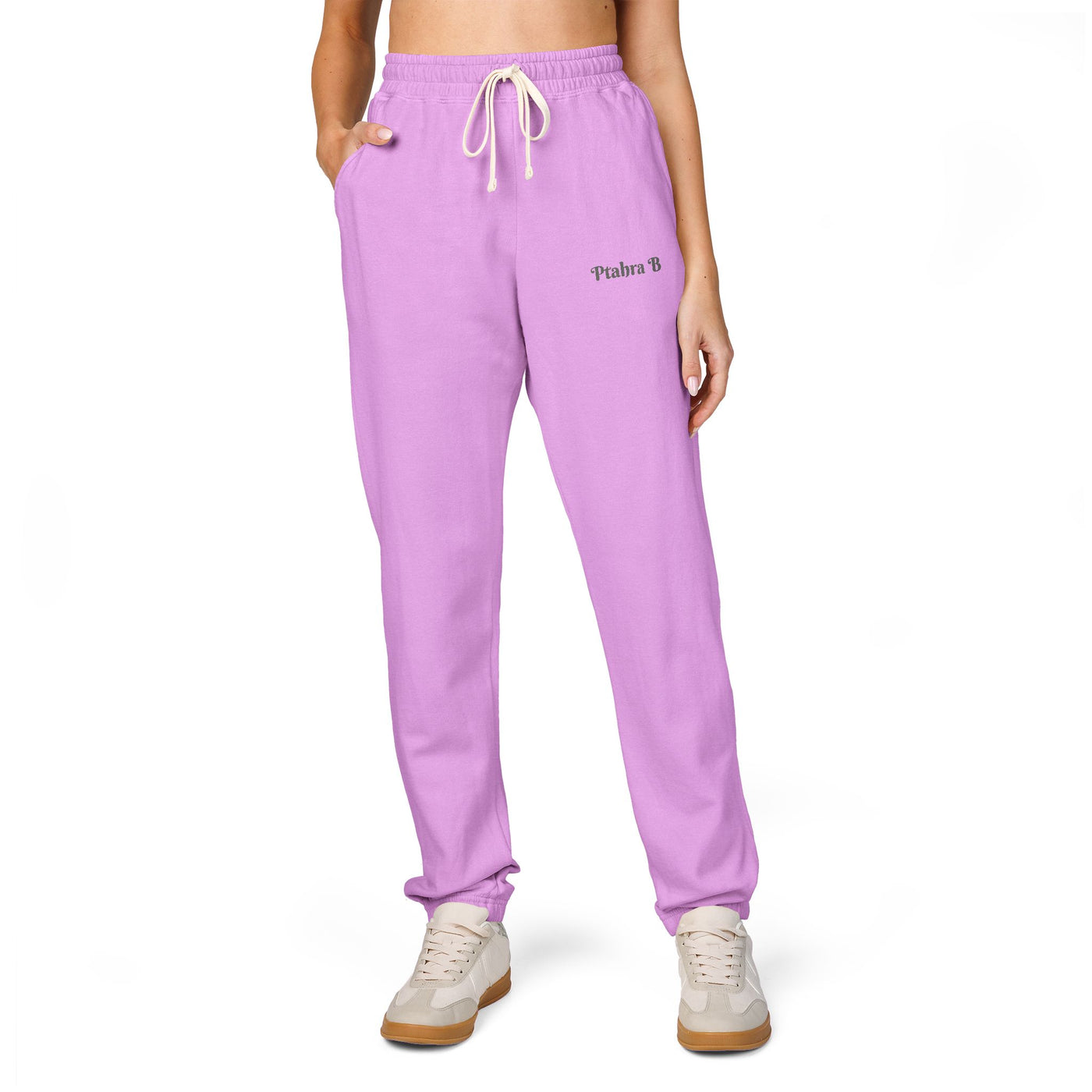 Ptahra B Garment-Dyed Fleece Sweatpants
