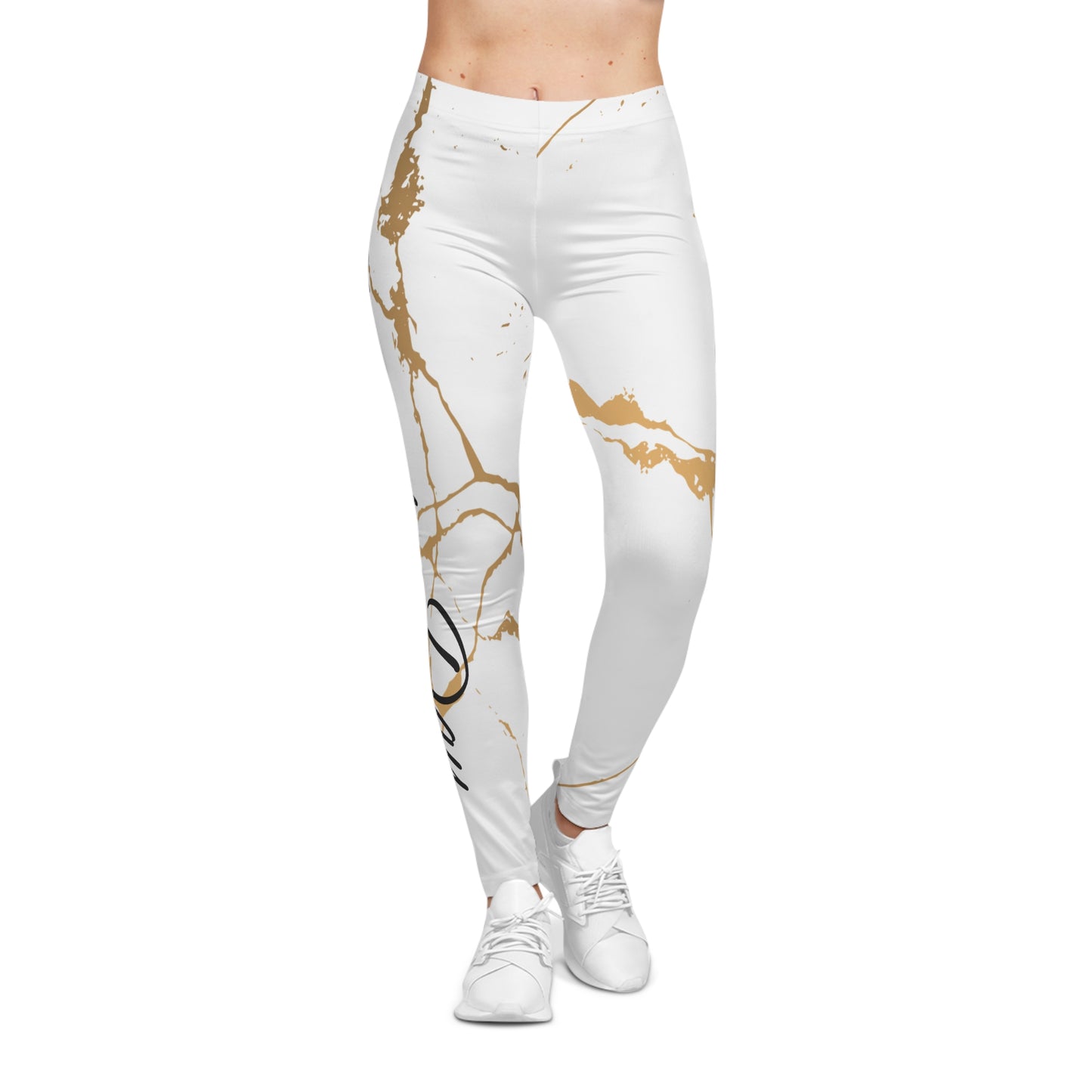 Ptahra B Marble Slay the Day Leggings -