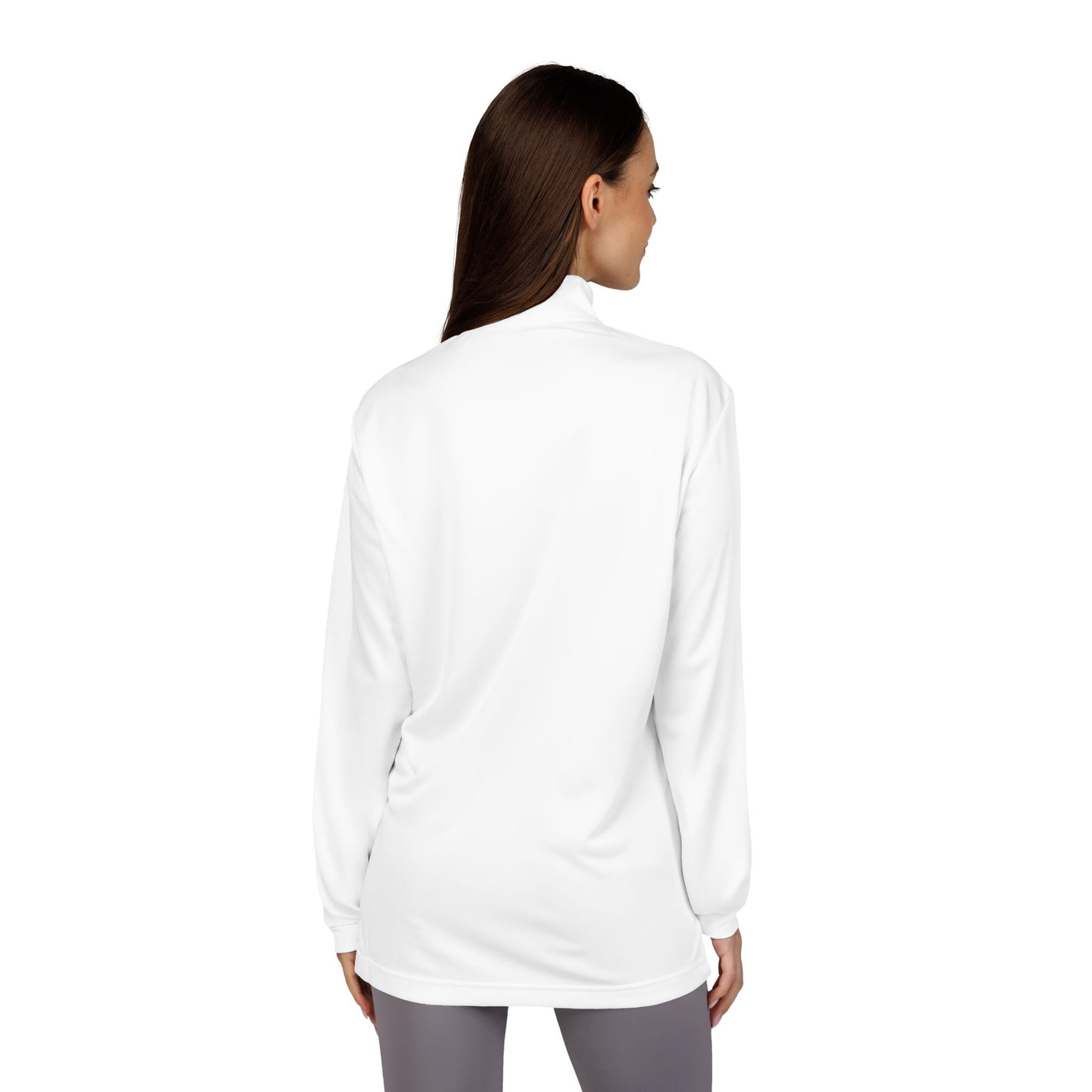 Ptahra B Stylish Quarter-Zip Pullover, Adidas Logo Athletic Wear, Fashionable Sportswear, Comfortable Layering, Casual Outing, Perfect Gift for Athletes