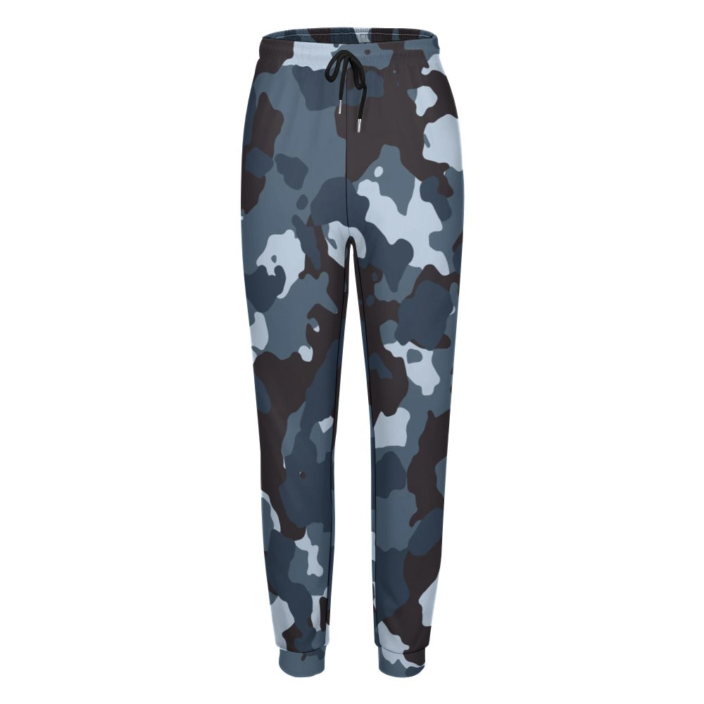 Ptahra B Women's Grey/Black Camo Fully Print Sweatpants