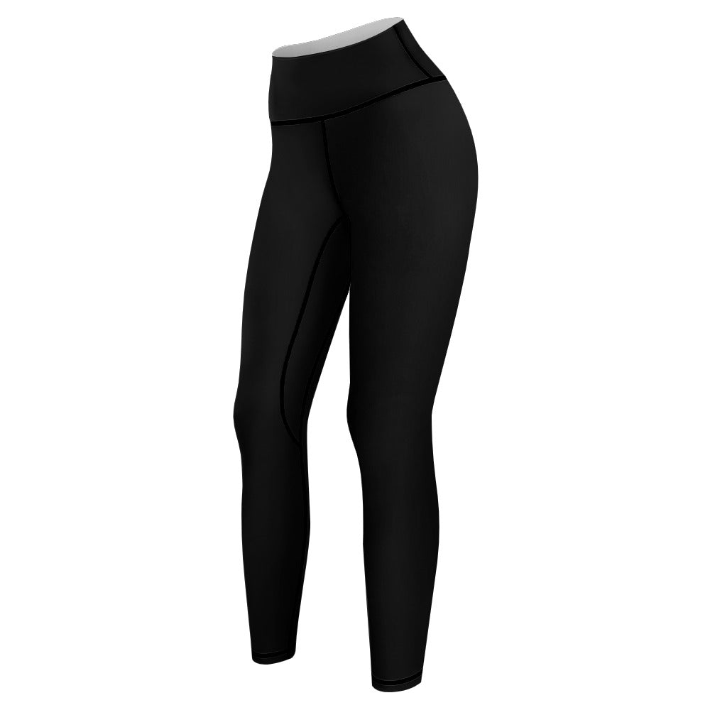 Women's Black Comfort Sports Yoga Pants