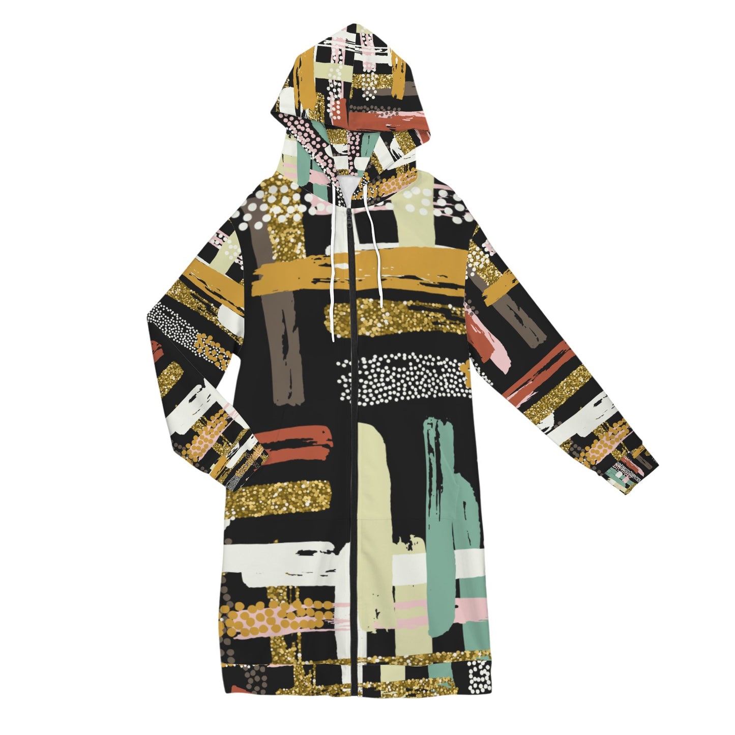 Women's Casual Long Hooded Coat