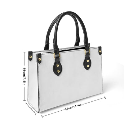 Ptahra B Women's Black/Deep Turquoise Tote Bag with Black Handle