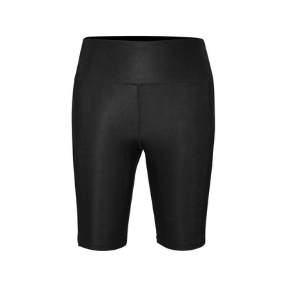 Ptahra B Women's Black Workout Half Tights