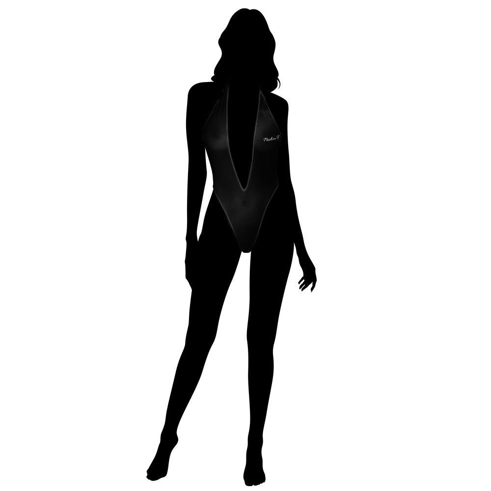 Women's Black Jumpsuit Swimwear