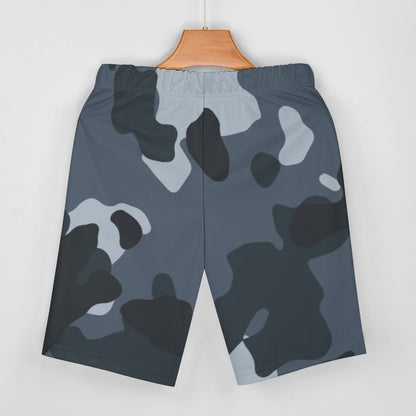 Women's Grey Camo V-Neck Bat Sleeve Two Piece Set